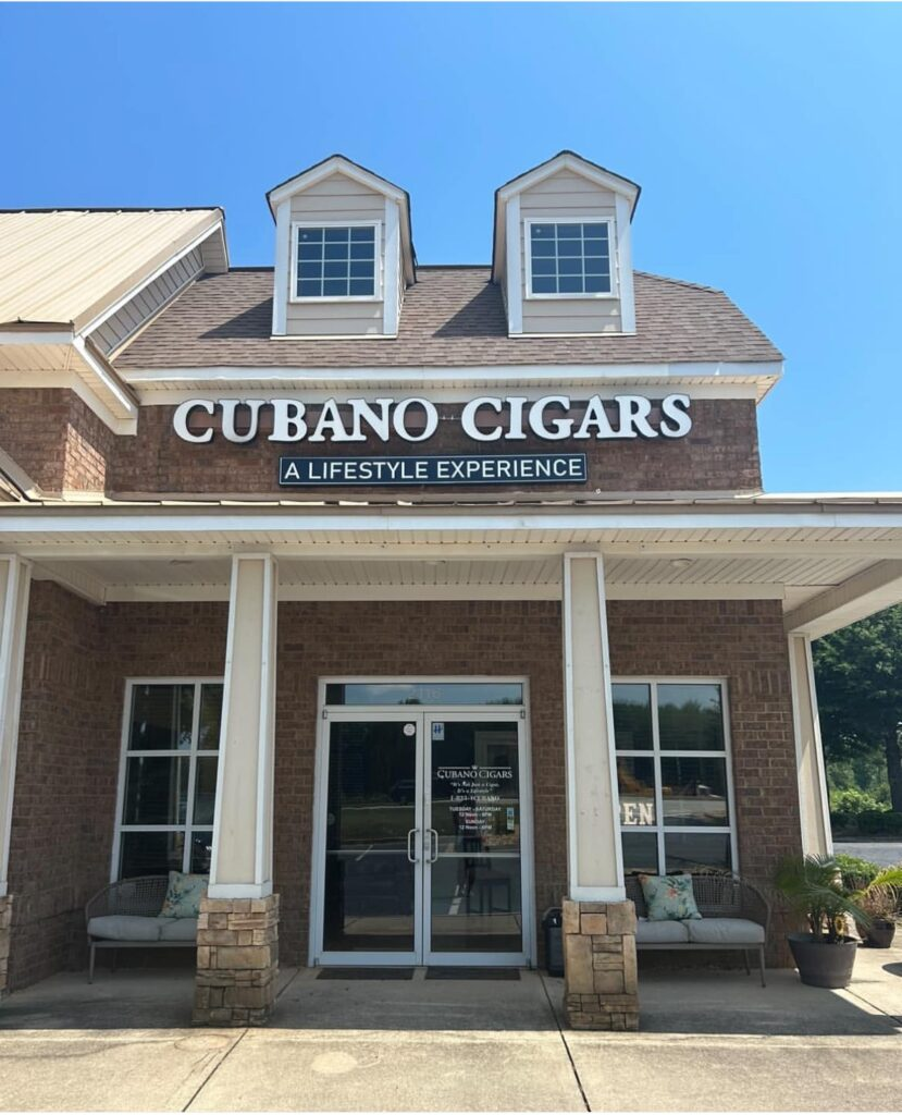 Warm and comfortable Cubano cigar lounge seating